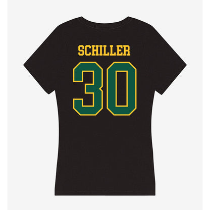 NDSU - NCAA Women's Basketball : Jocelyn Schiller - Women's V-Neck T-Shirt-1