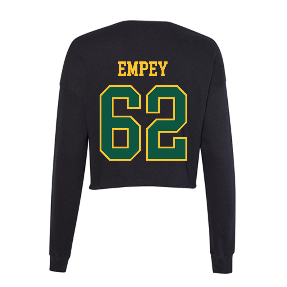 NDSU - NCAA Football : Griffin Empey - Women's Cropped Crew Fleece-1