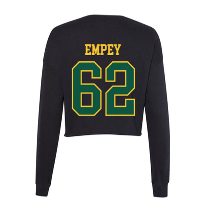 NDSU - NCAA Football : Griffin Empey - Women's Cropped Crew Fleece-1