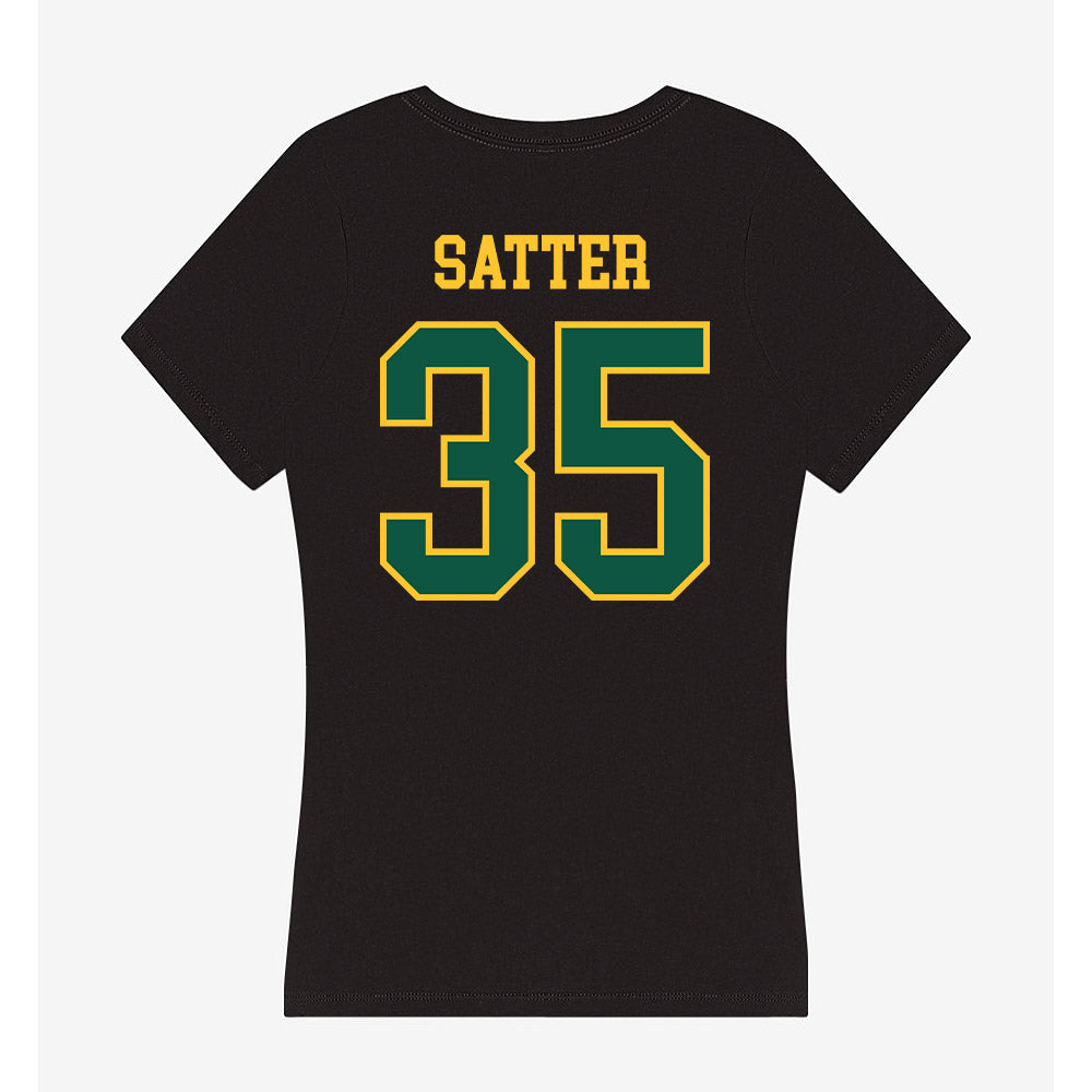 NDSU - NCAA Football : Ryland Satter - Women's V-Neck T-Shirt-1