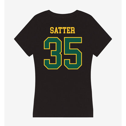 NDSU - NCAA Football : Ryland Satter - Women's V-Neck T-Shirt-1