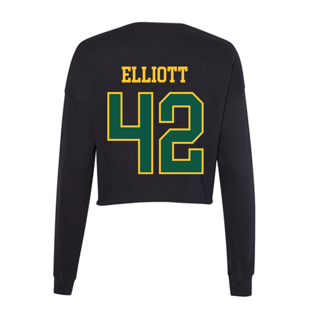 NDSU - NCAA Football : Alex Elliott - Women's Cropped Crew Fleece-1