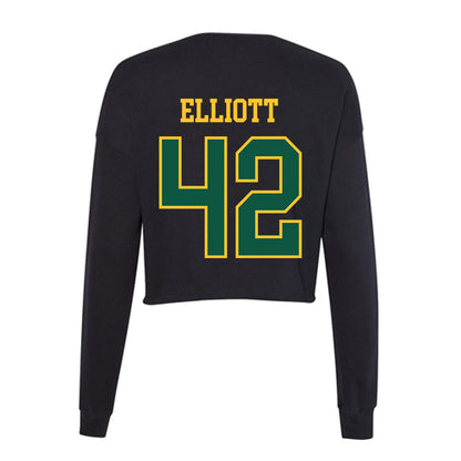 NDSU - NCAA Football : Alex Elliott - Women's Cropped Crew Fleece-1