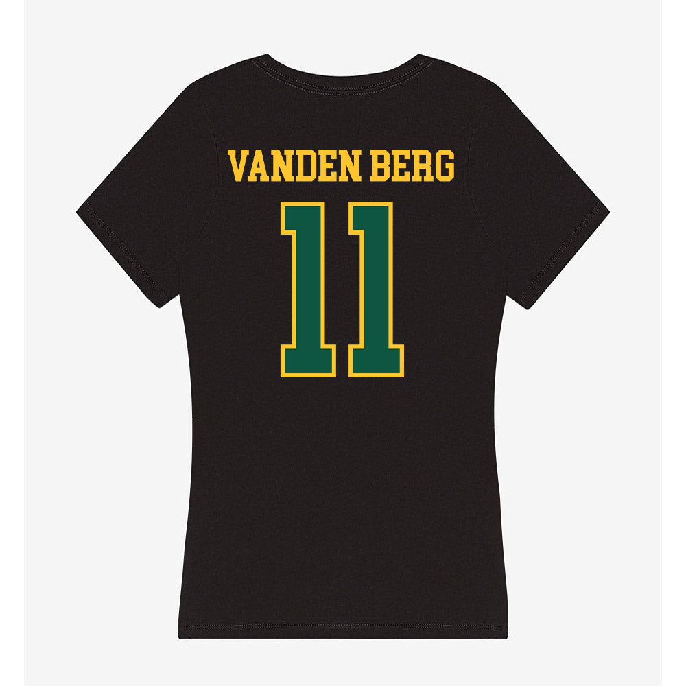 NDSU - NCAA Women's Soccer : Kate Vanden Berg - Women's V-Neck T-Shirt-1