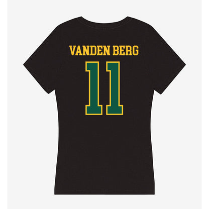 NDSU - NCAA Women's Soccer : Kate Vanden Berg - Women's V-Neck T-Shirt-1