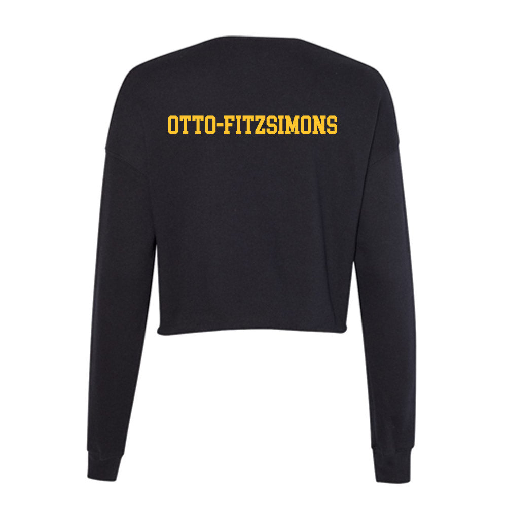 NDSU - NCAA Women's Track & Field : Allison Otto-Fitzsimons - Women's Cropped Crew Fleece-1