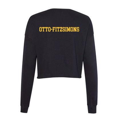 NDSU - NCAA Women's Track & Field : Allison Otto-Fitzsimons - Women's Cropped Crew Fleece-1