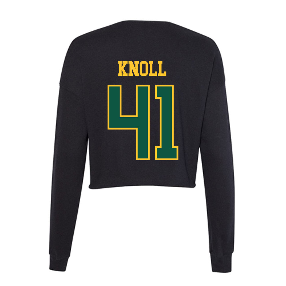NDSU - NCAA Football : Sam Knoll - Women's Cropped Crew Fleece-1