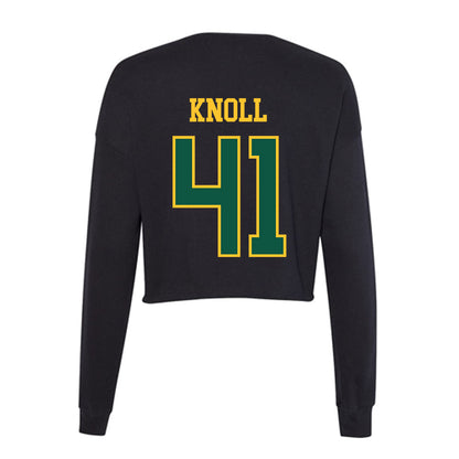 NDSU - NCAA Football : Sam Knoll - Women's Cropped Crew Fleece-1
