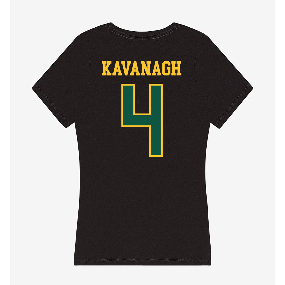 NDSU - NCAA Women's Soccer : Devon Kavanagh - Women's V-Neck T-Shirt-1