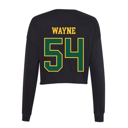 NDSU - NCAA Football : Alijah Wayne - Women's Cropped Crew Fleece-1