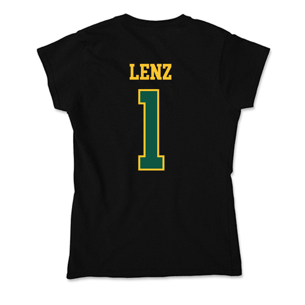 NDSU - NCAA Women's Basketball : Molly Lenz - Soft Style Women’s T-Shirt-1