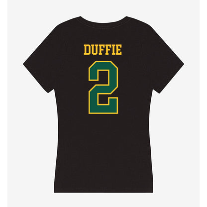 NDSU - NCAA Football : Jailen Duffie - Women's V-Neck T-Shirt-1