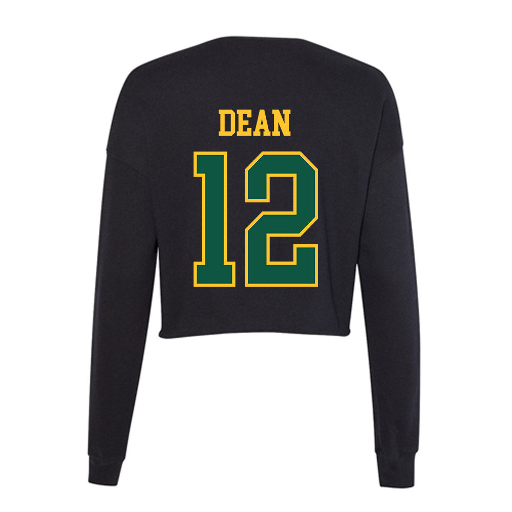 NDSU - NCAA Softball : Bella Dean - Women's Cropped Crew Fleece-1