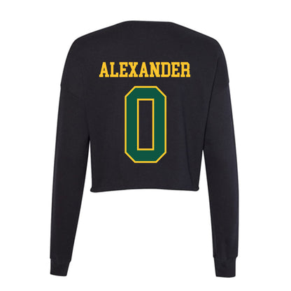 NDSU - NCAA Football : Jaquise Alexander - Women's Cropped Crew Fleece-1
