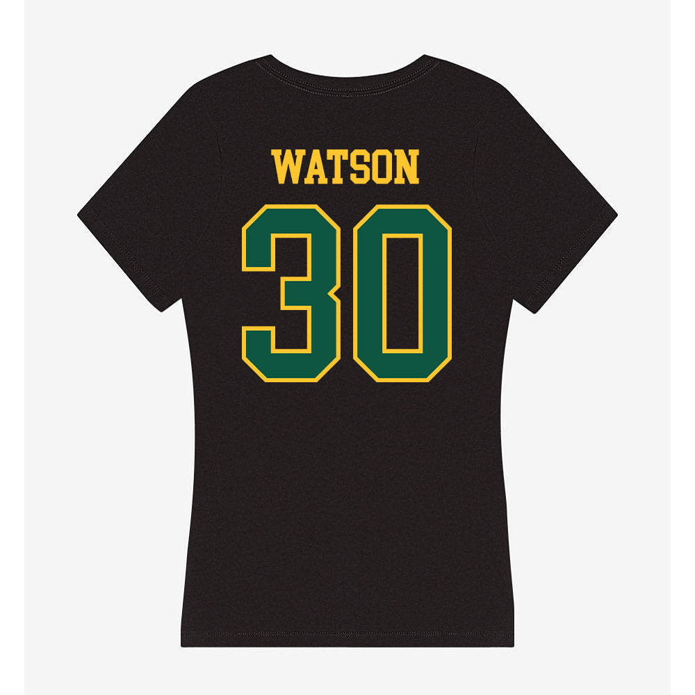 NDSU - NCAA Football : Kelly Watson - Women's V-Neck T-Shirt-1