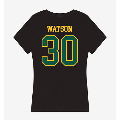 NDSU - NCAA Football : Kelly Watson - Women's V-Neck T-Shirt-1