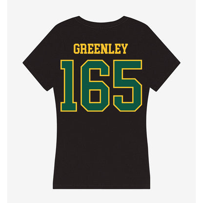 NDSU - NCAA Wrestling : Boeden Greenley - Women's V-Neck T-Shirt-1