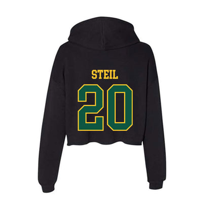 NDSU - NCAA Football : Will Steil - Women's Crop Fleece Hoodie-1