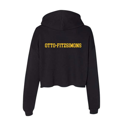 NDSU - NCAA Women's Track & Field : Allison Otto-Fitzsimons - Women's Crop Fleece Hoodie-1