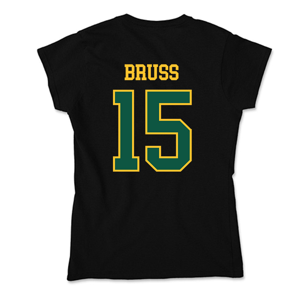 NDSU - NCAA Women's Volleyball : Emily Bruss - Soft Style Women’s T-Shirt-1