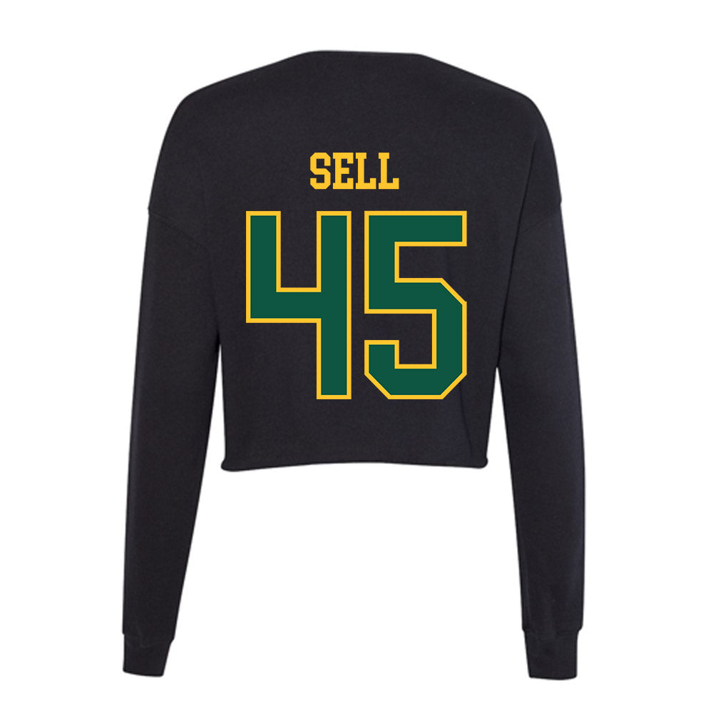 NDSU - NCAA Football : Gavin Sell - Women's Cropped Crew Fleece-1