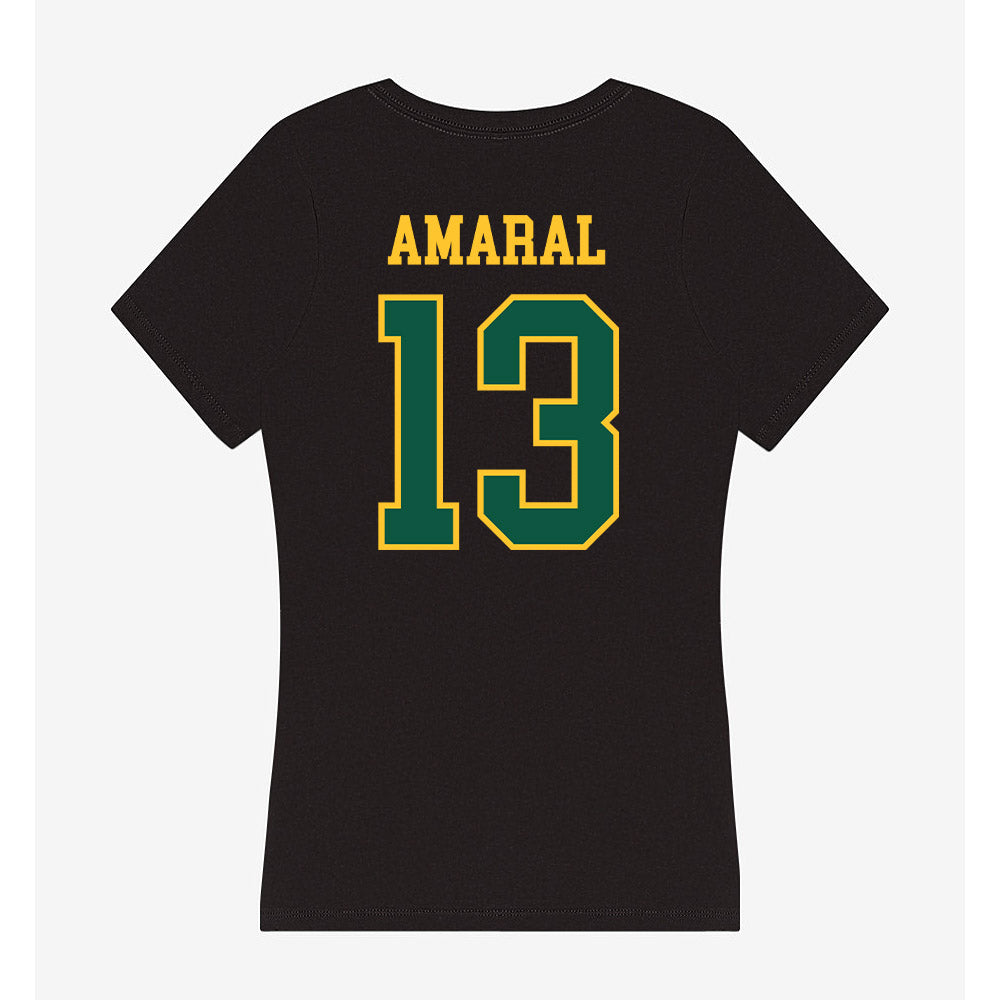 NDSU - NCAA Women's Soccer : Cameron Amaral - Women's V-Neck T-Shirt-1