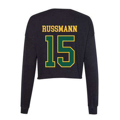 NDSU - NCAA Women's Soccer : Morgan Russmann - Women's Cropped Crew Fleece-1