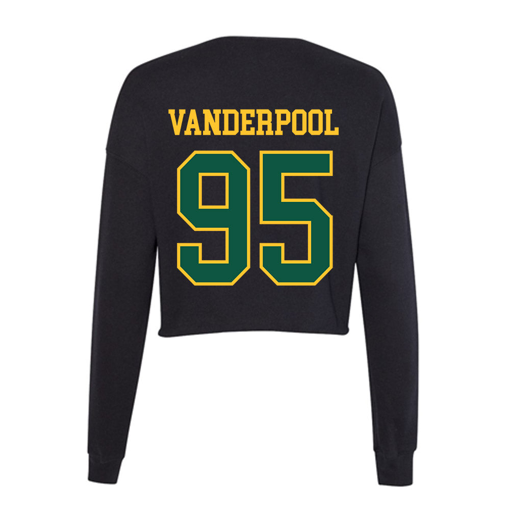 NDSU - NCAA Football : Zach Vanderpool - Women's Cropped Crew Fleece-1