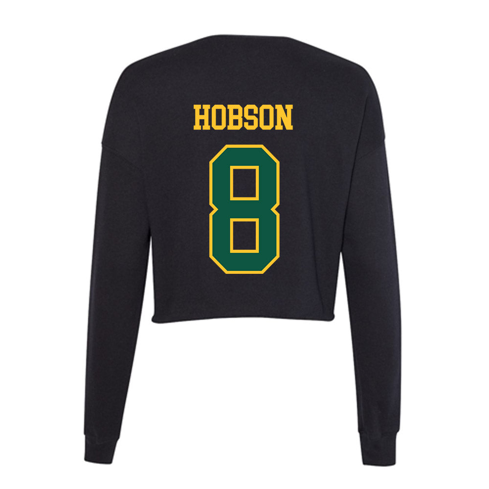NDSU - NCAA Women's Basketball : Amelia Hobson - Women's Cropped Crew Fleece-1