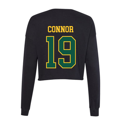 NDSU - NCAA Baseball : Kaden Connor - Women's Cropped Crew Fleece-1