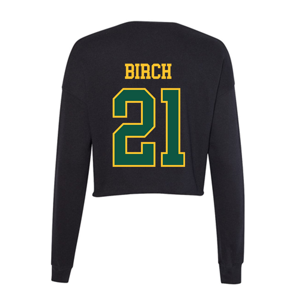 NDSU - NCAA Women's Soccer : Chloe Birch - Women's Cropped Crew Fleece-1