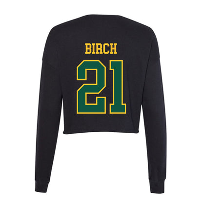 NDSU - NCAA Women's Soccer : Chloe Birch - Women's Cropped Crew Fleece-1