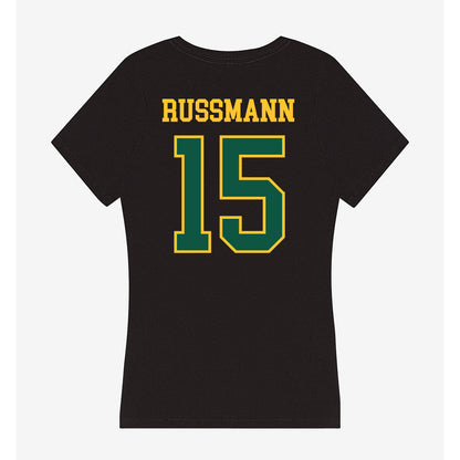 NDSU - NCAA Women's Soccer : Morgan Russmann - Women's V-Neck T-Shirt-1