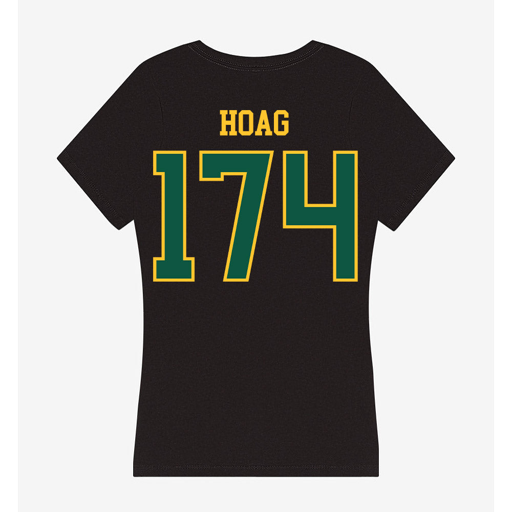 NDSU - NCAA Wrestling : Luke Hoag - Women's V-Neck T-Shirt-1