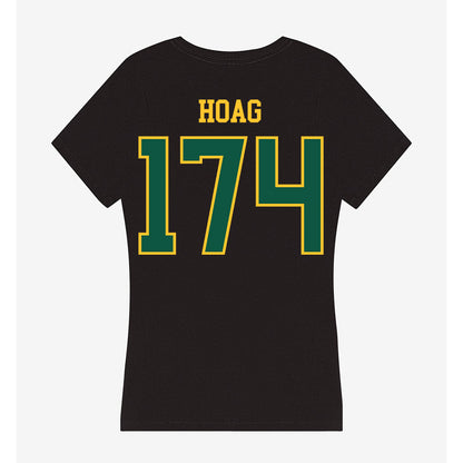 NDSU - NCAA Wrestling : Luke Hoag - Women's V-Neck T-Shirt-1