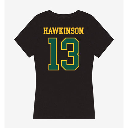 NDSU - NCAA Women's Basketball : Sophie Hawkinson - Women's V-Neck T-Shirt-1