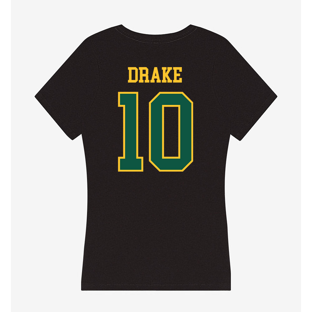 NDSU - NCAA Football : Trey Drake - Women's V-Neck T-Shirt-1