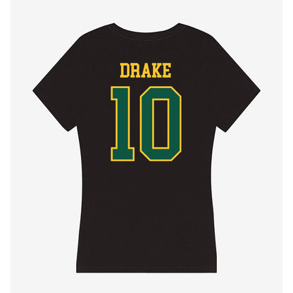 NDSU - NCAA Football : Trey Drake - Women's V-Neck T-Shirt-1