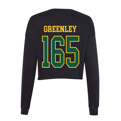 NDSU - NCAA Wrestling : Boeden Greenley - Women's Cropped Crew Fleece-1