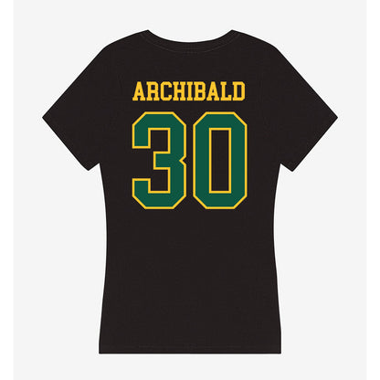 NDSU - NCAA Football : Jaylen Archibald - Women's V-Neck T-Shirt-1