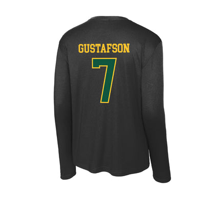 NDSU - NCAA Baseball : Evan Gustafson - Activewear Long Sleeve T-Shirt-1