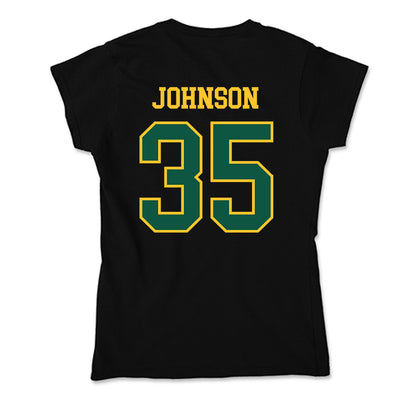 NDSU - NCAA Women's Basketball : Mckenna Johnson - Soft Style Women’s T-Shirt-1