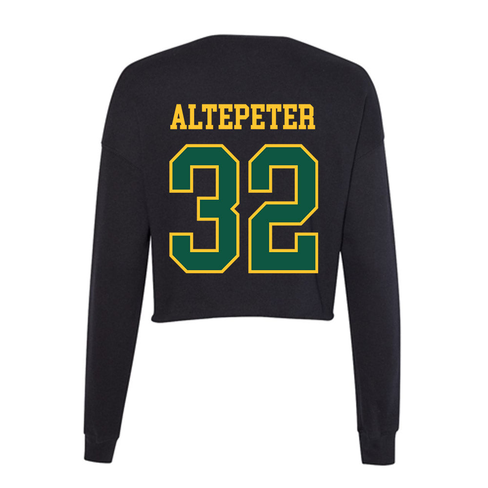 NDSU - NCAA Football : Austin Altepeter - Women's Cropped Crew Fleece-1
