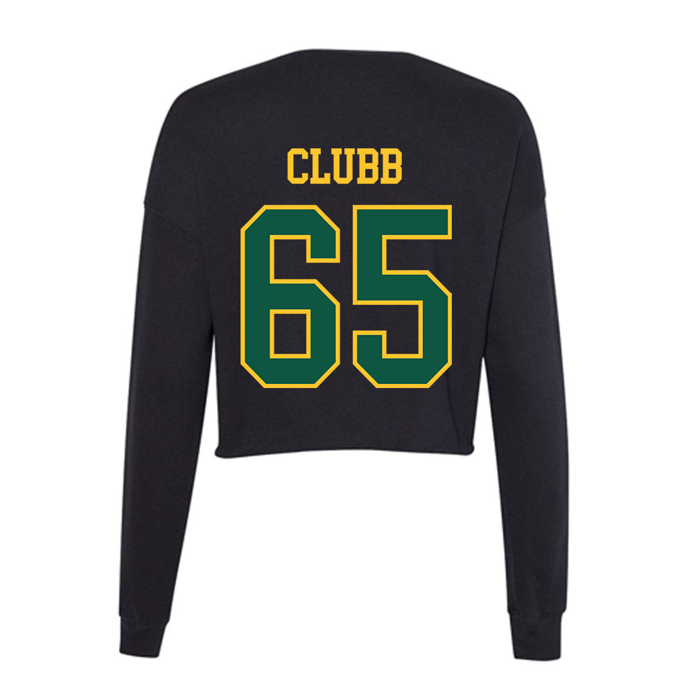 NDSU - NCAA Football : Brody Clubb - Women's Cropped Crew Fleece-1