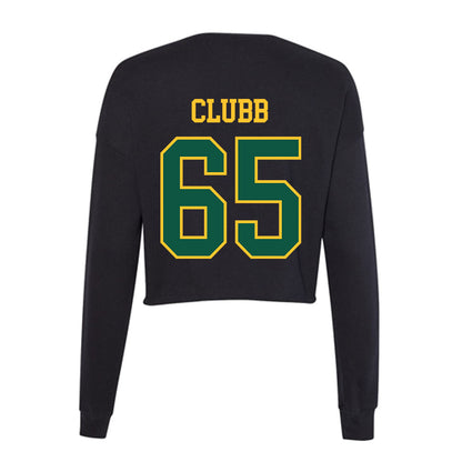 NDSU - NCAA Football : Brody Clubb - Women's Cropped Crew Fleece-1
