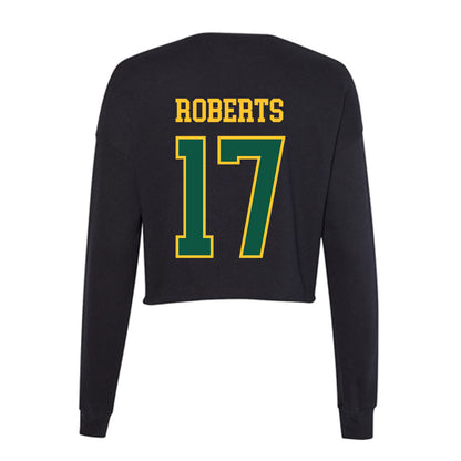 NDSU - NCAA Baseball : Sam Roberts - Women's Cropped Crew Fleece-1