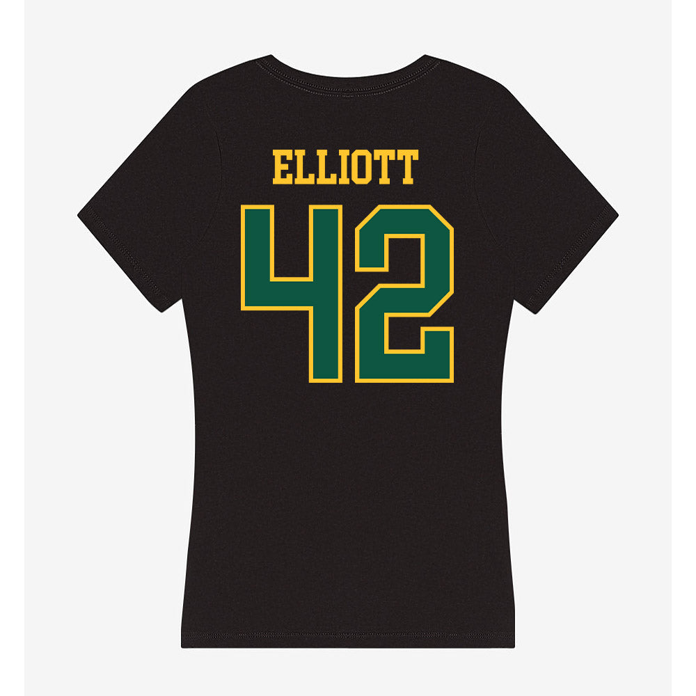 NDSU - NCAA Football : Alex Elliott - Women's V-Neck T-Shirt-1