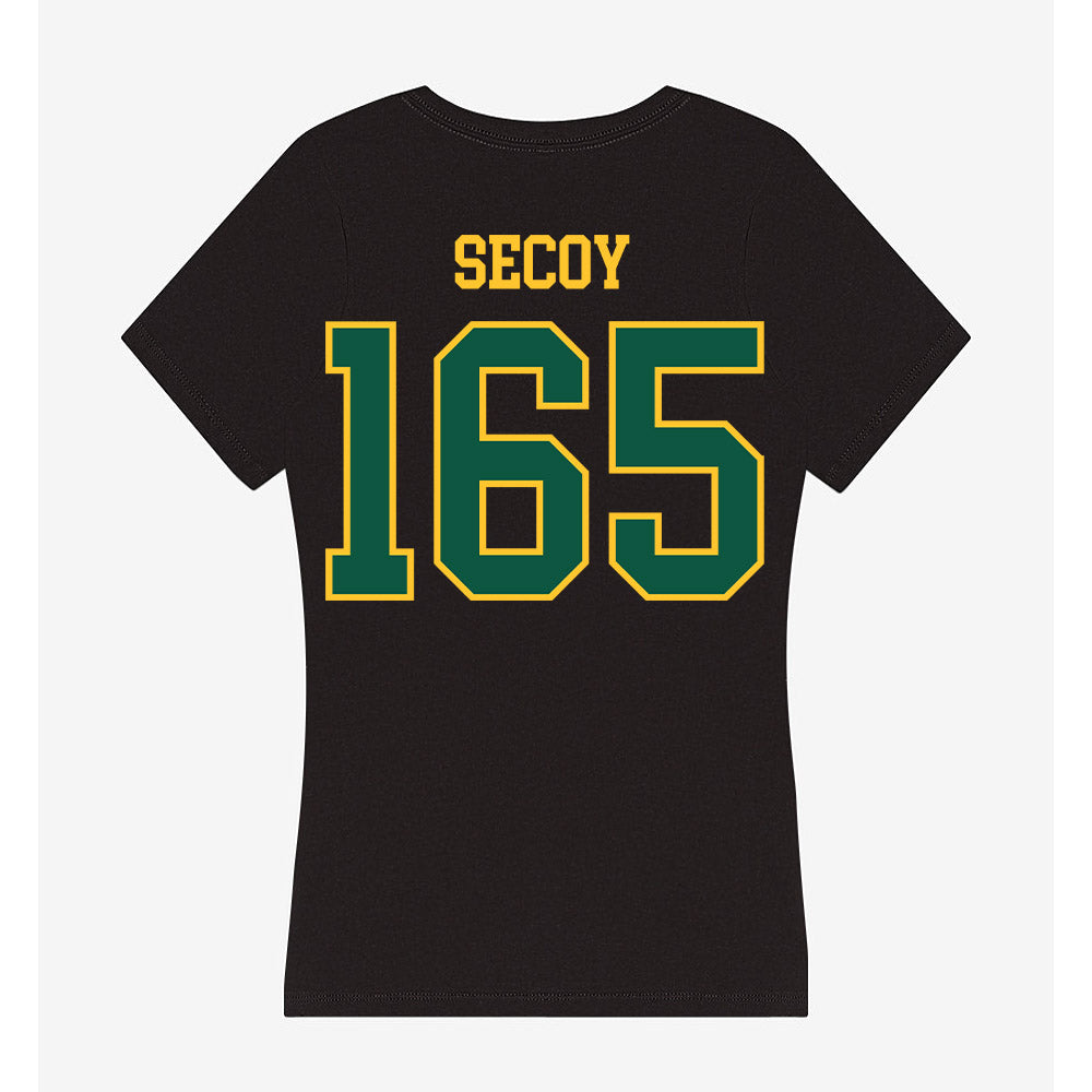 NDSU - NCAA Wrestling : Tyler Secoy - Women's V-Neck T-Shirt-1