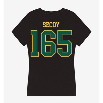 NDSU - NCAA Wrestling : Tyler Secoy - Women's V-Neck T-Shirt-1